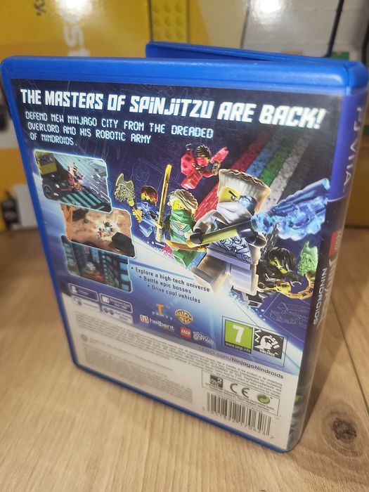 Gra LEGO NINJAGO Nindroids - Playstation PS VITA - Komplet