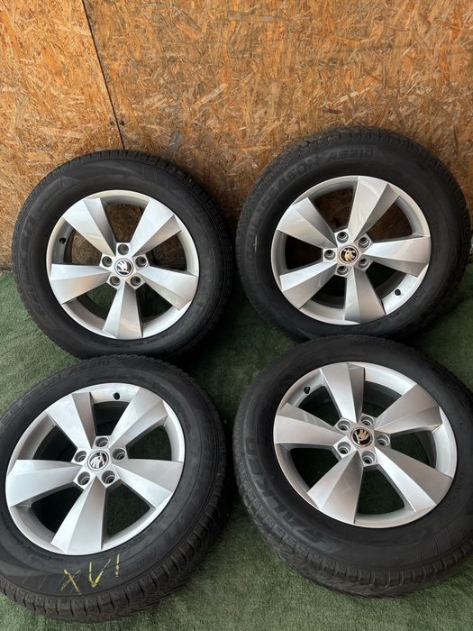 5x112 SKODA 6,5Jx17 ET38 57,1 felgi aluminiowe KODIAQ TIGUAN OCTAVIA
