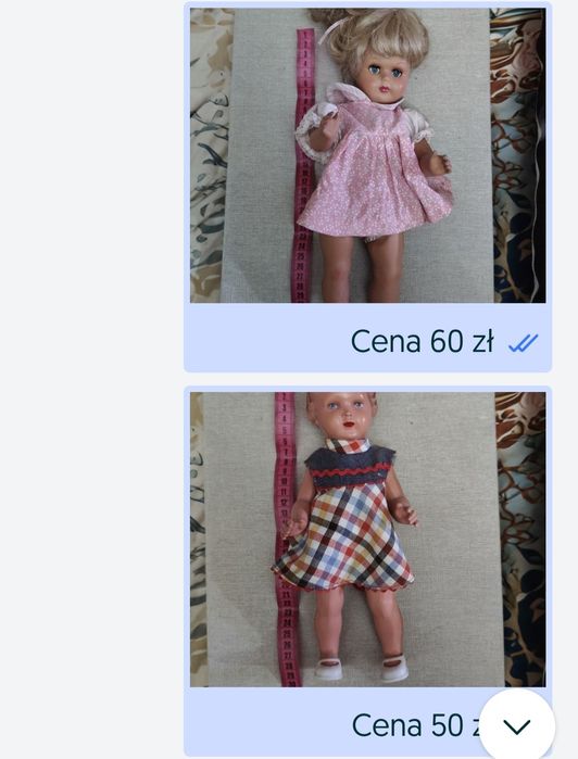 Stare lalki kolekcjonerskie