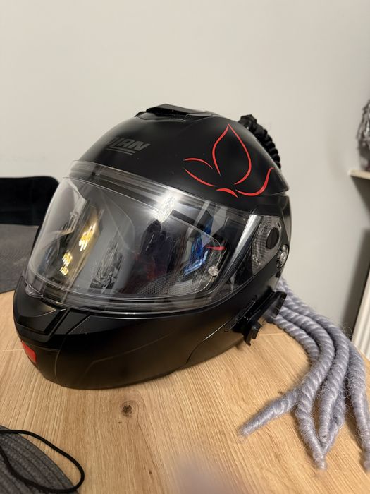 Kask Nolan N90 + intercom Cardo
