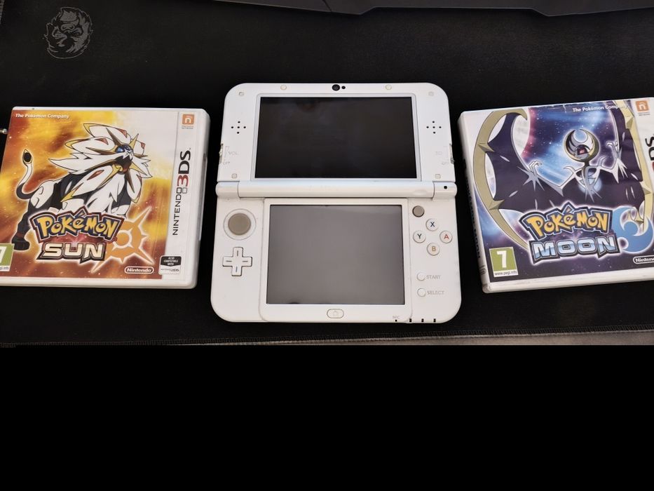 Konsola Nintendo New 3ds XL + 2 gry Pokemon