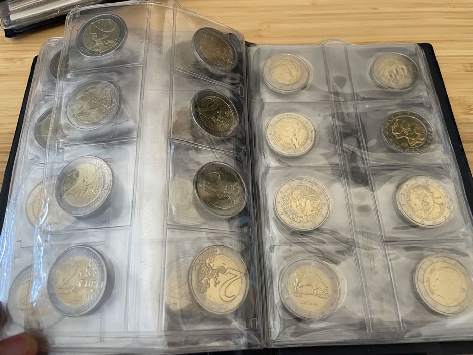 Coleçao Moedas 2 Euros comemorativas - numismática