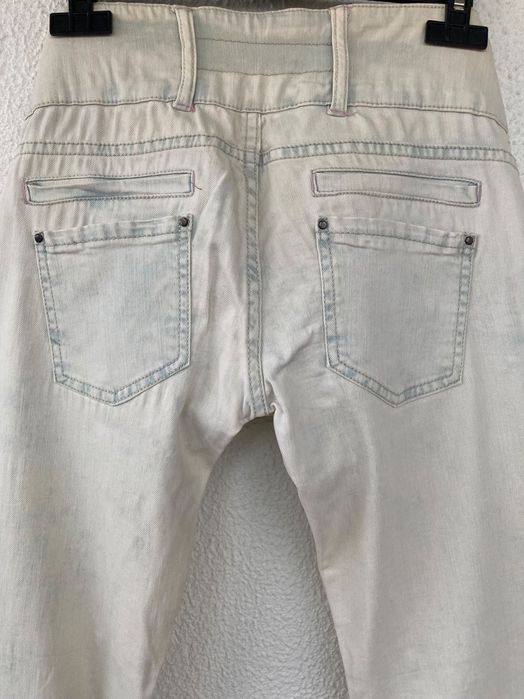 Zara denim calças 40