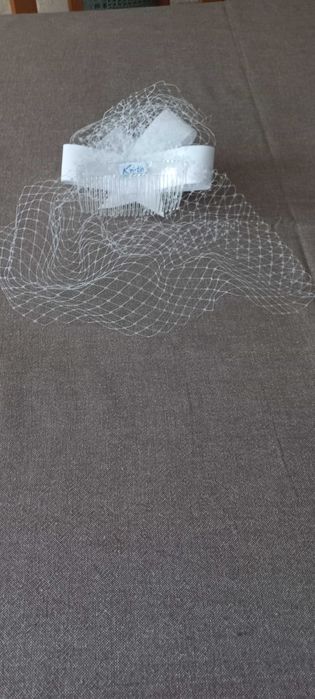 woalka ślubna retro