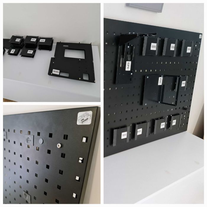 Obudowa H-CASE 2 RAL Otwarta obudowa PC, montaż na ścianie / YOUTUBE