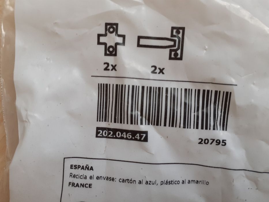 Zawias utrusta 202.046.47 Ikea