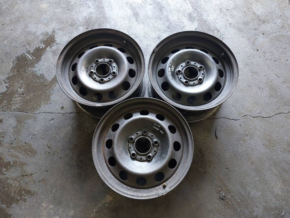 FELGI STALOWE 3SZT 5X120 7Jx16 ET47 ET44 FI72,6 BMW E90 E91 E46