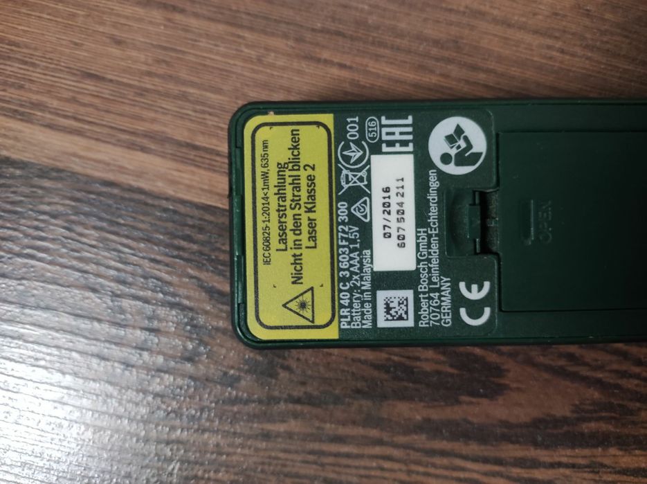 Рулетка Bosx PLR 40 c