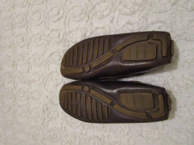 Sapatos/Mocassins em pele castanhos, 37 - Unissexo