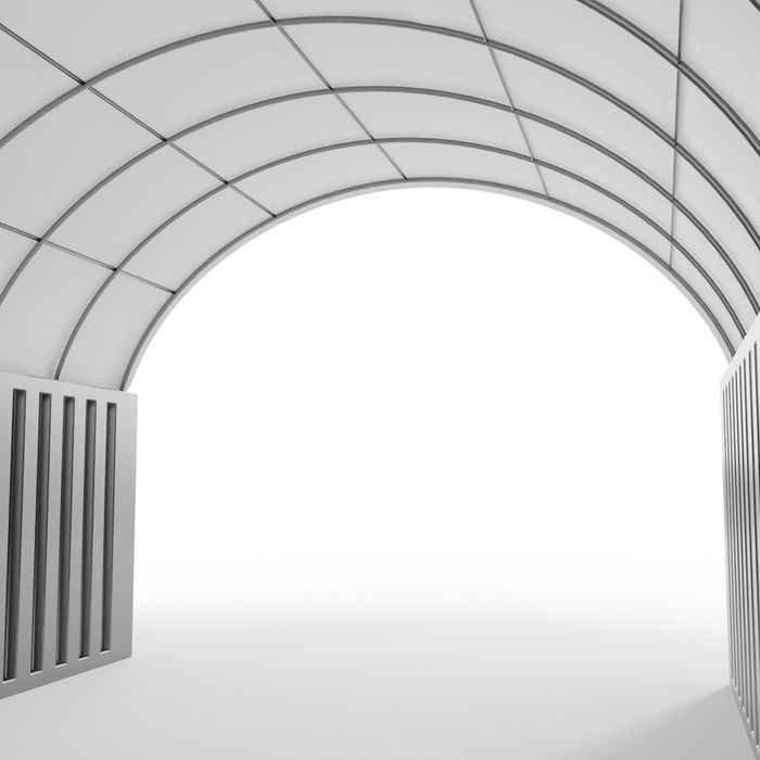 Zadaszenie kontenerowe 6x12m PVC 750g/m2 wiata, magazyn, hala