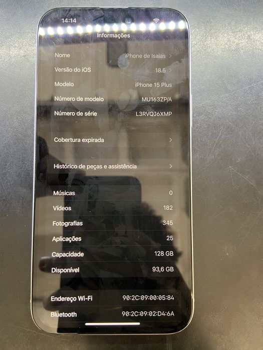 Iphone 15 PLUS 128GB