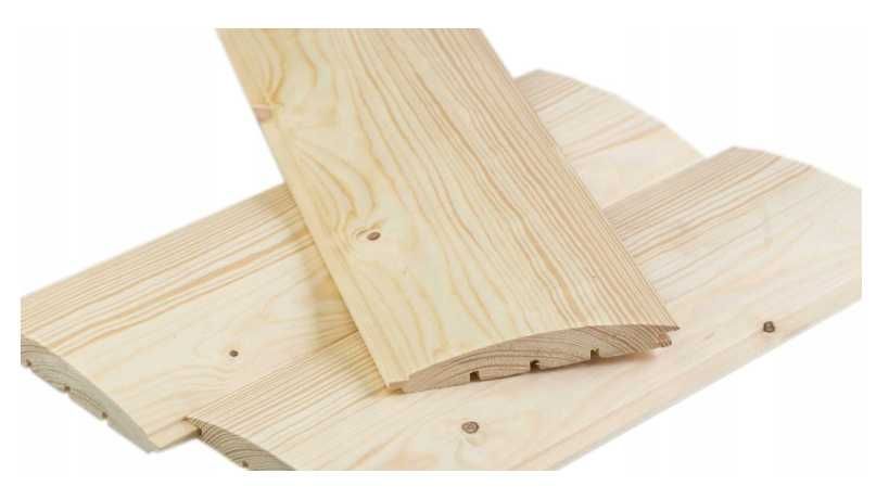 Deska elewacyjna 146x23 mm podbitka dachowa boazeria klasa AB 4800 mm