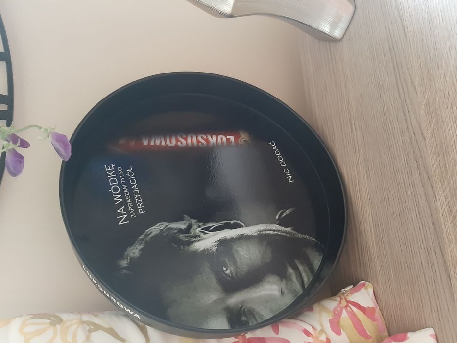 Taca luksusowa polish tacka barowa kolekcjonerska vintage boho