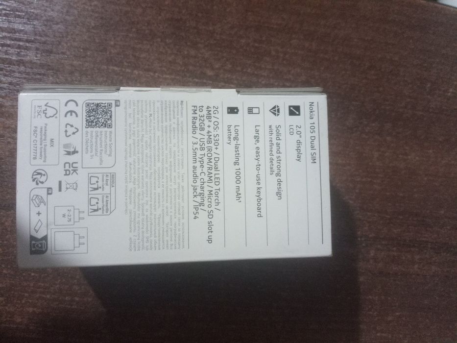 Nokia 105 2024 black