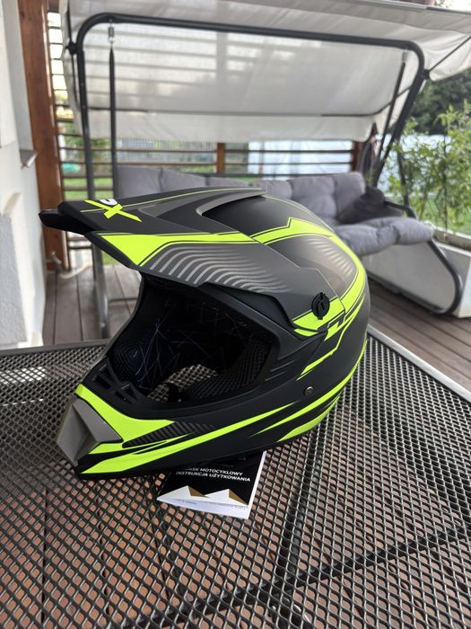 kask crossowy motocykl quad