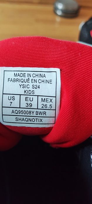 Buty do koszykówki
Shaq Shaqnotix AQ95008M-BWR
