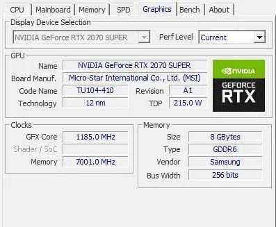 Gaming PC - Ryzen 7 3800X, RTX 2070 Super, 32 GB ram, 500GB ssd