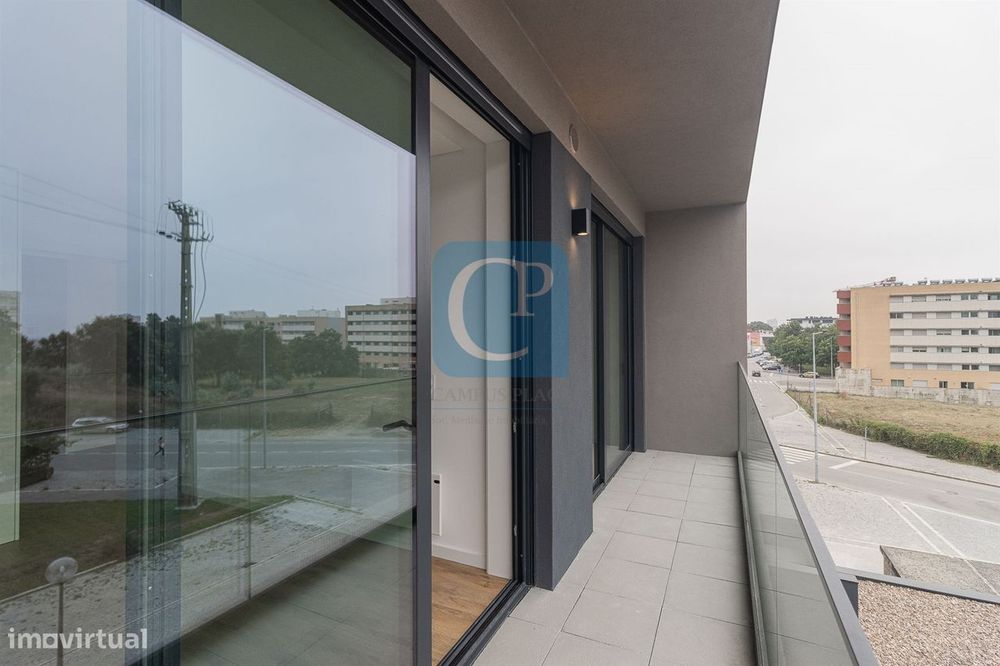 Apartamento T1 novo com varanda - Empreendimento Agra Campus