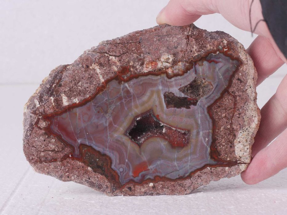 Agat z Nowego Kościoła – okaz ze starych dolnośląskich zbiorów