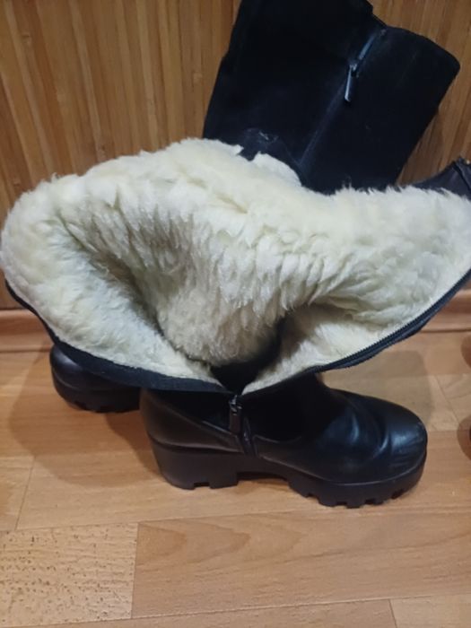 Взуття підліткове, шкіряне, зимове