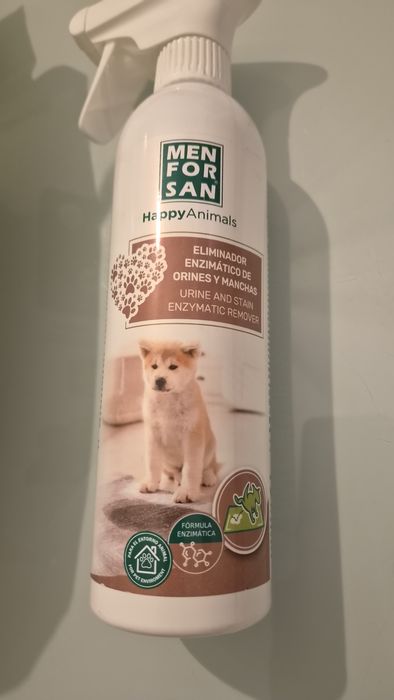 Limpador eliminador enzimatico para caes ou gatos + pack tapetes treino