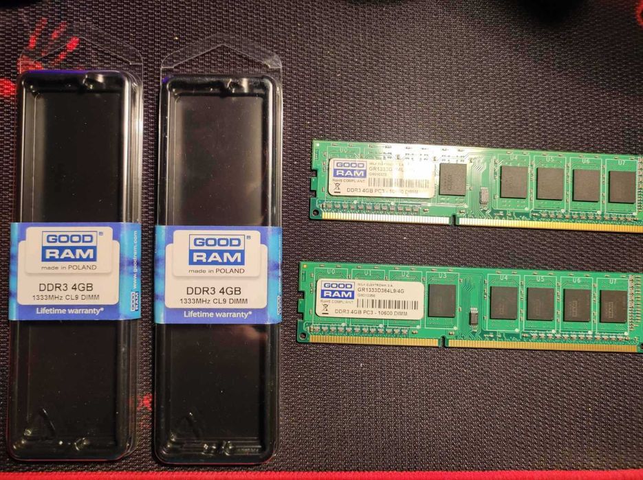 Оперативная память GOOD RAM  DDR 3 4GB 2 шт