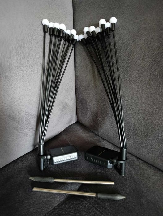 Lampy solarne do ogrodu wodoodporne ciepła biel 2szt