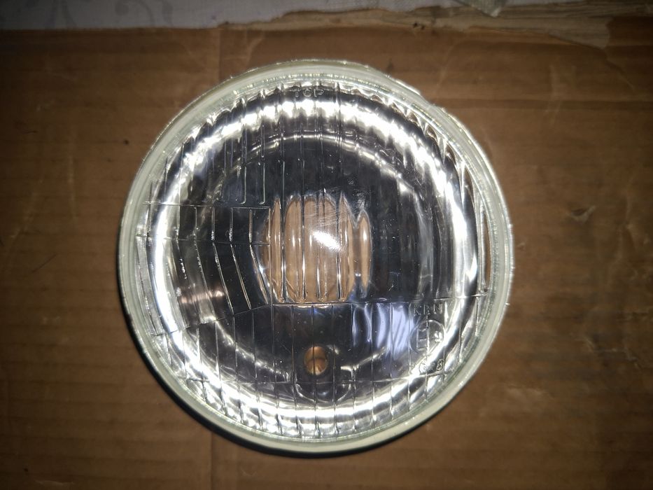 Nowy zestaw naprawczy lampy przod szklo+element optyczny wsk m06 ,wfm