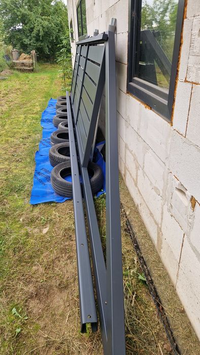 Brama przesuwna  500 cm w świetle