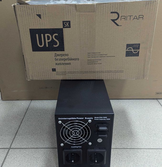 Перетворювач напруги ДБЖ SK-1000VA 700W 12V НОВИЙ