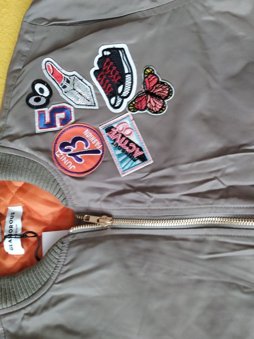 Nowa kurtka bomberka ocieplana Glamorous