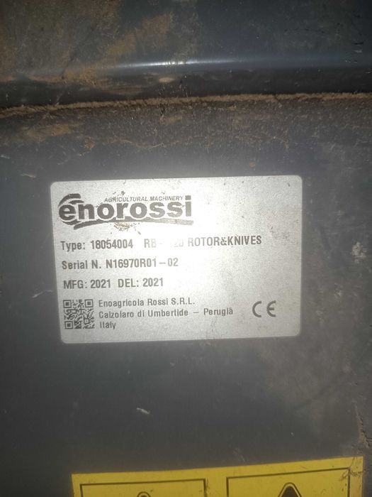 Enfardadeira de rolos como nova