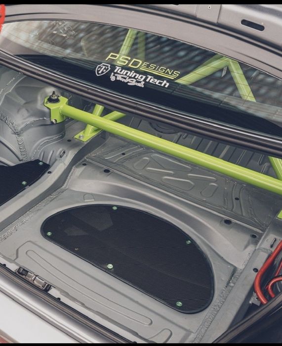 Barra traseira anti-aproximacao BMW E46