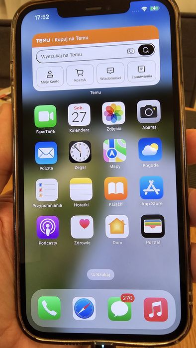 iPhone 12 Pro Max 128GB grafitowy Zestaw Stan idealny