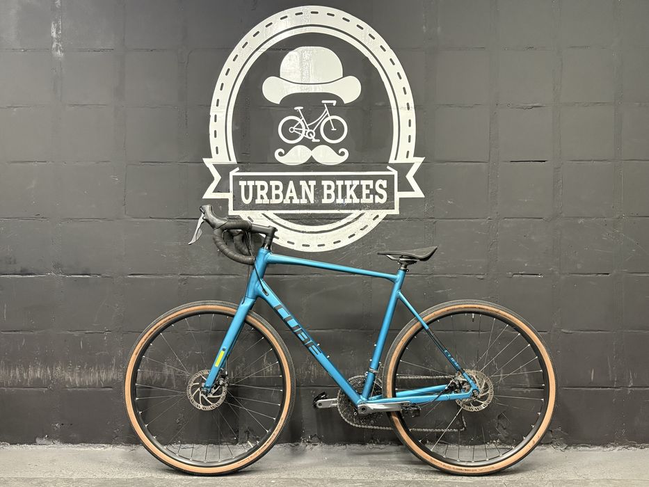 Rower miejski Gravel Cube Nuroad Shimano Claris Aluminium Tarczowe Hamulce XL 57 cm Urban Bikes