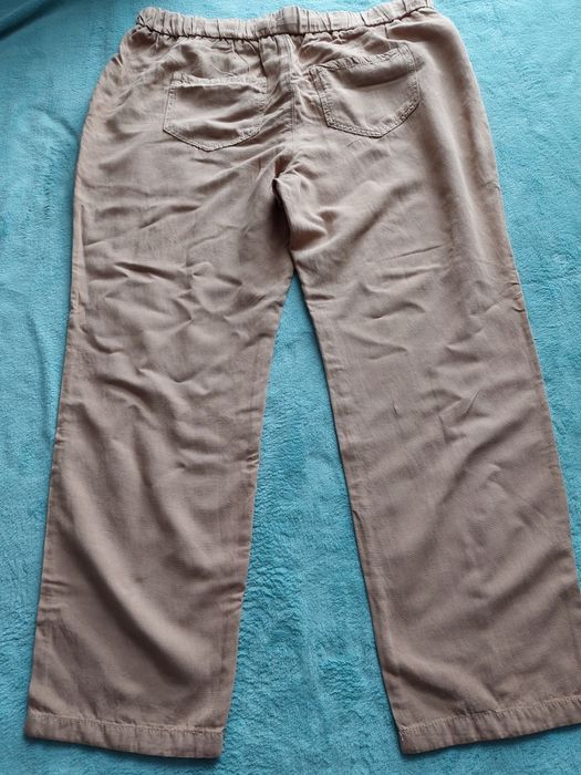 Nowe spodnie letnie r.42 z C&A ( wiskoza, len, bawełna)