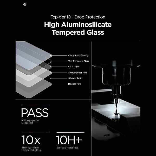 Szkło Hartowane Spigen Glas.tr "Ez Fit Pro Ac" Hd Galaxy S26+ Plus Cle