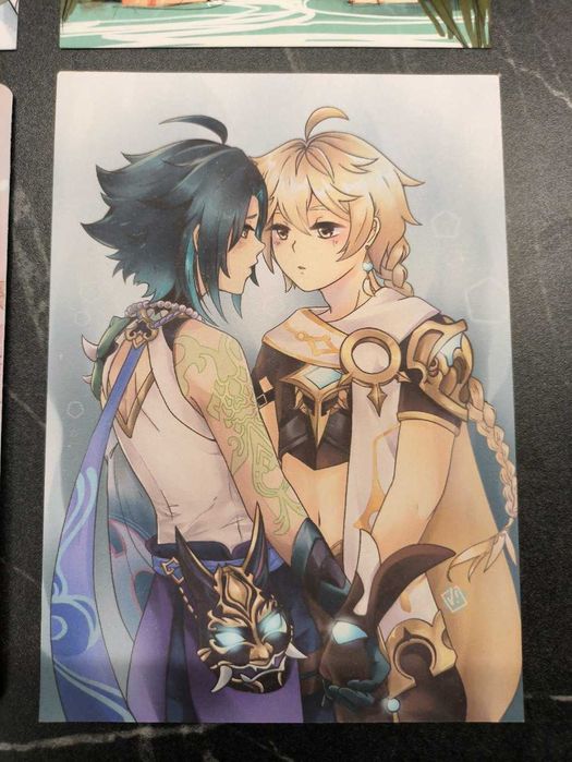 Pocztówki Genshin Impact