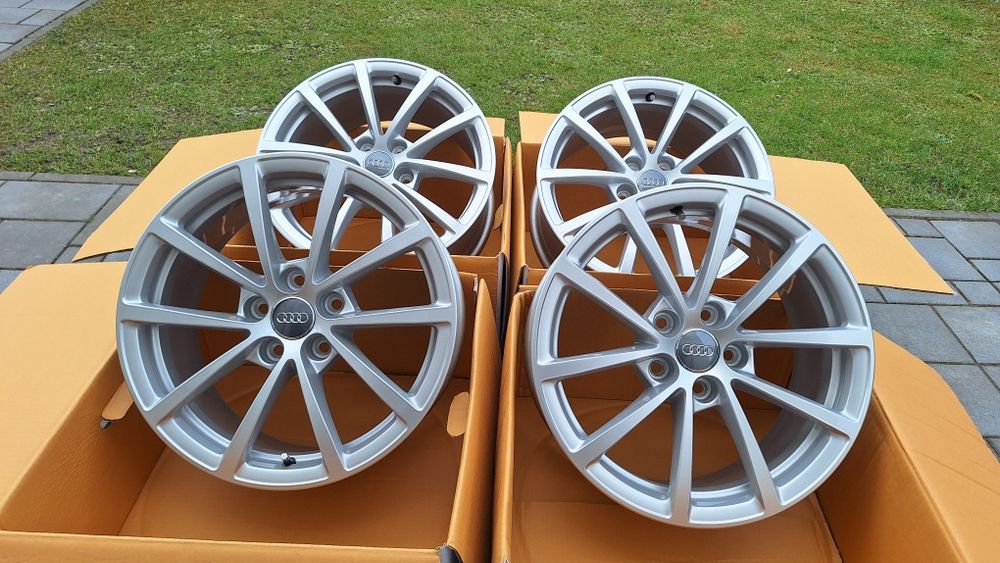 Nowe Alufelgi 5x112 R17 Audi A3 A4 A6 C7 C8 Vw Golf Caddy Passat Okazj