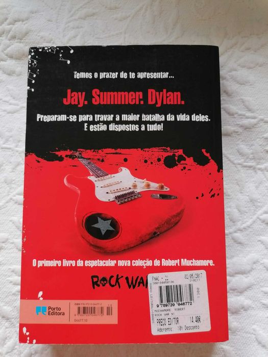 Rock War Livro, como novo