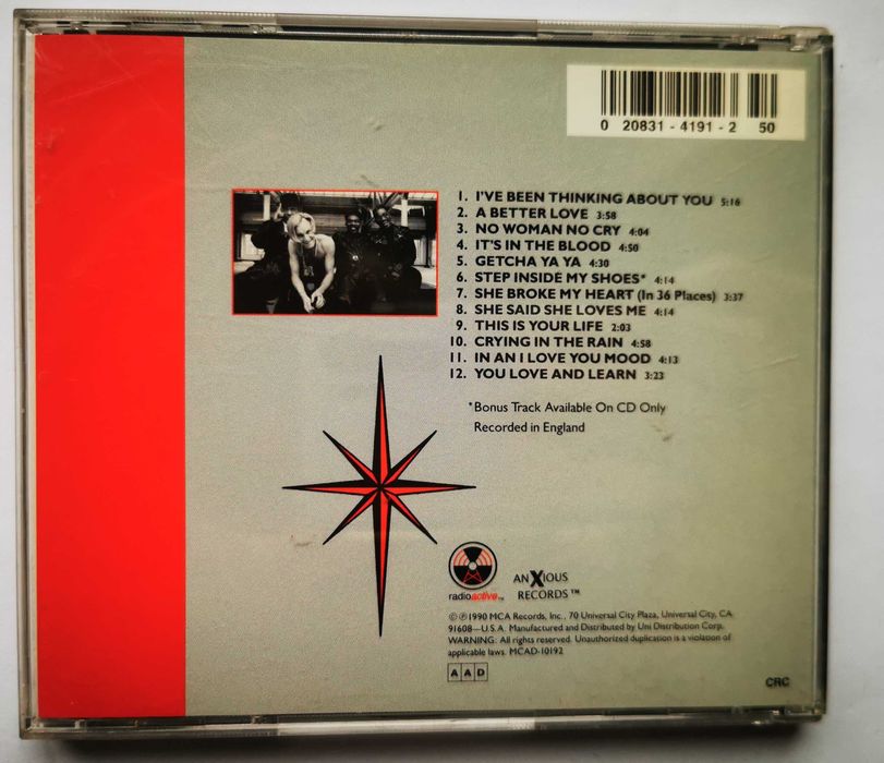 Londonbeat in the blood CD USA 1990