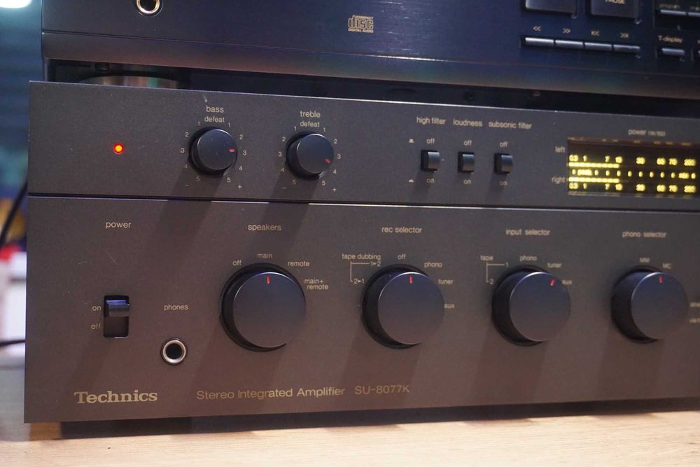Wzmacniacz stereo Technics SU-8077K wysoki model
