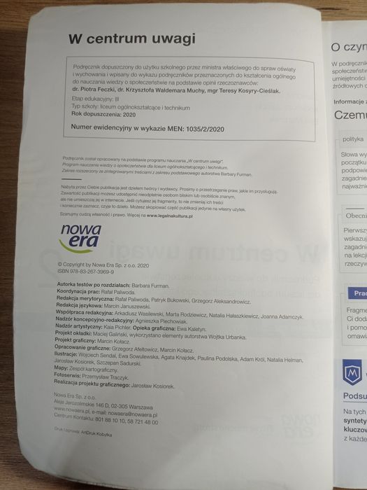 W centrum uwagi 2 - Podręcznik (Z.Rozszerzony)