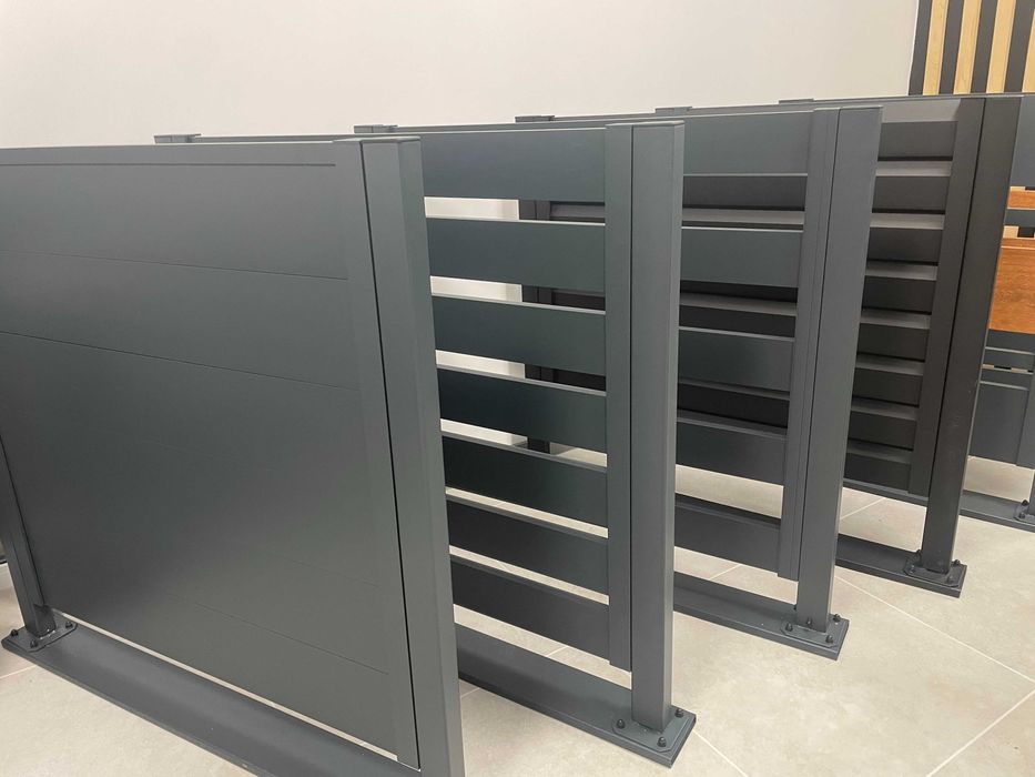 Przęsło aluminiowe ogrodzenia nowe kolory wysyłka