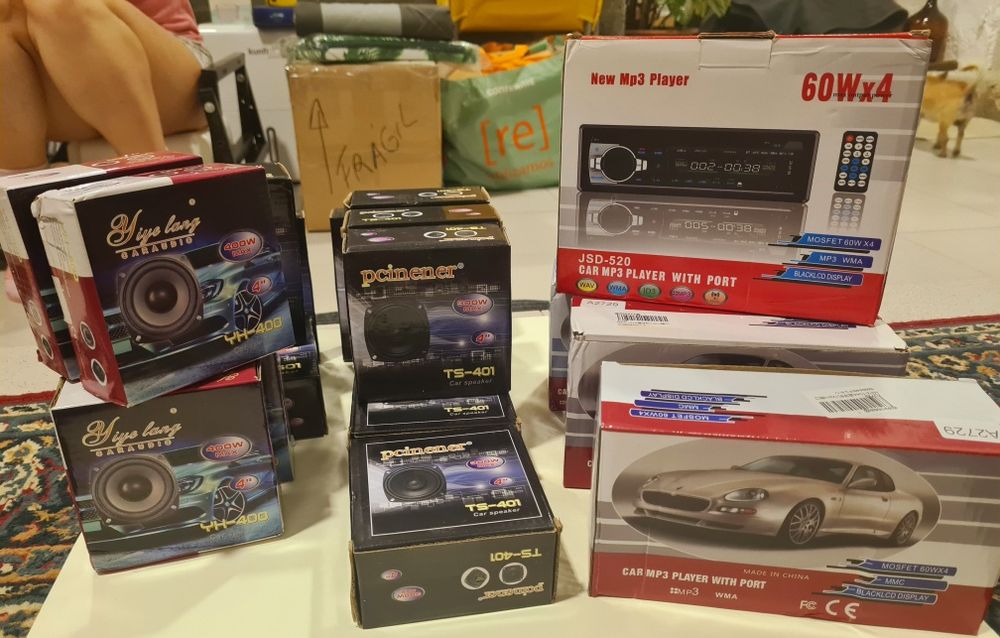 Radios / colunas de som 400 / 300w