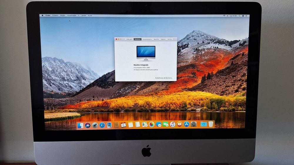 Apple iMac A1311 21.5"- Intel E7600 3.06GHz- 8GB Ram- HDD 1TB