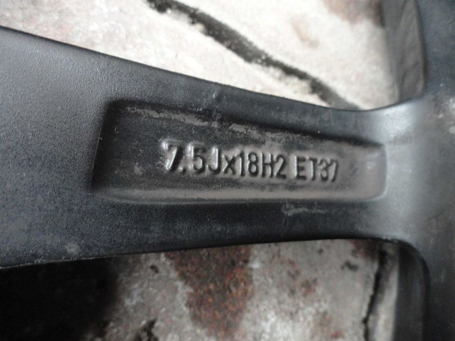 Felgi Aluminiowe 18 5x112 Audi Orginał Czarne
