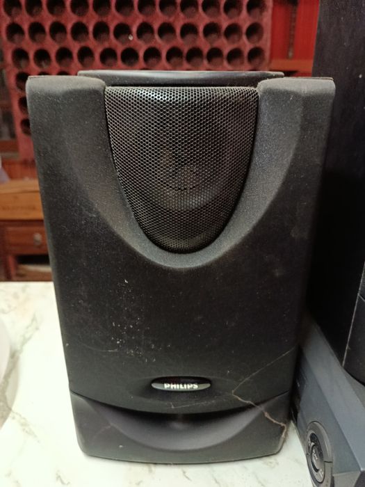 Aparelhagem som, com 2 colunas Philips