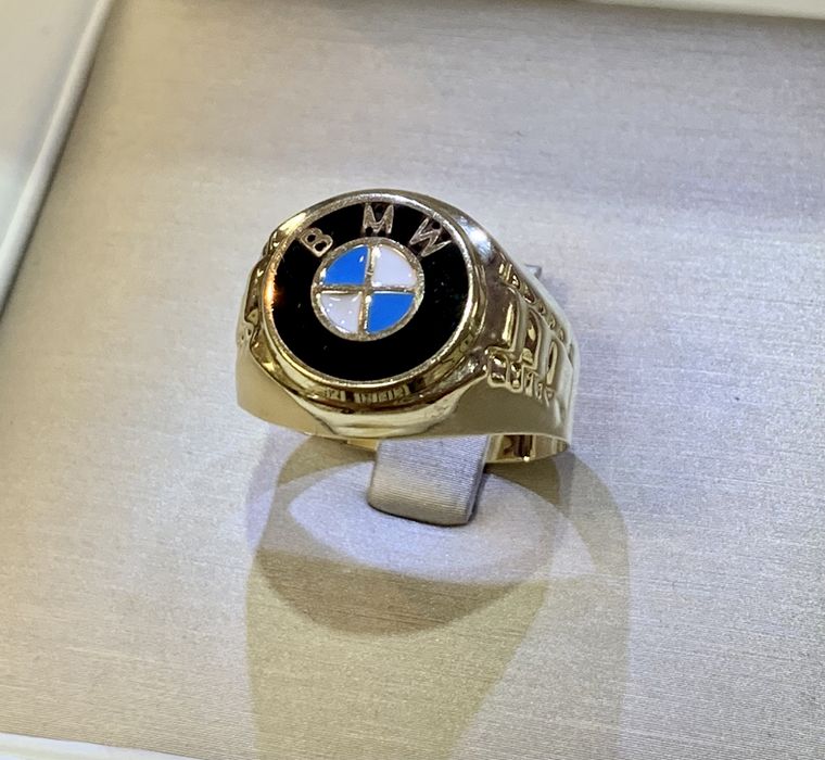 Sygnet złoty BMW