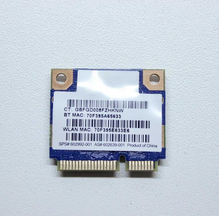 Wi-Fi модуль – Ralink RT3090BC4 + Bluetooth 3.0! HP G72/DV6-3000/4720s